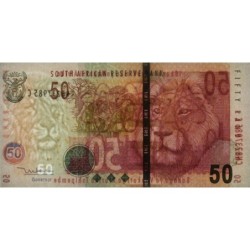 Afrique du Sud - Pick 130a - 50 rand - Série CN C - 2005 - Etat : SUP+