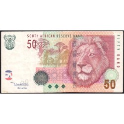 Afrique du Sud - Pick 130a - 50 rand - Série DM C - 2005 - Etat : TB+