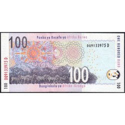 Afrique du Sud - Pick 131a - 100 rand - Série DQ D - 2005 - Etat : NEUF