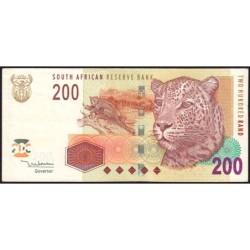 Afrique du Sud - Pick 132a - 200 rand - Série AE E - 2005 - Etat : TTB