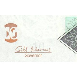 Afrique du Sud - Pick 128b - 10 rand - Série BM A - 2009 - Etat : NEUF