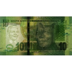 Afrique du Sud - Pick 133 - 10 rand - Série AQ A - 2012 - Etat : NEUF