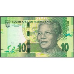Afrique du Sud - Pick 133 - 10 rand - Série BQ A - 2012 - Etat : NEUF