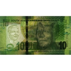 Afrique du Sud - Pick 133 - 10 rand - Série BQ A - 2012 - Etat : NEUF