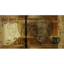 Afrique du Sud - Pick 134 - 20 rand - Série AD B - 2012 - Etat : NEUF