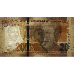 Afrique du Sud - Pick 134 - 20 rand - Série AN B - 2012 - Etat : NEUF