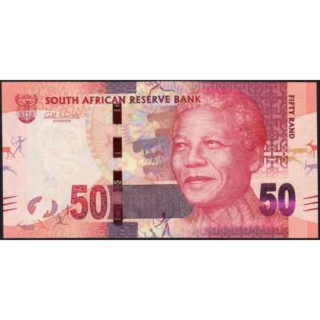 Afrique du Sud - Pick 135 - 50 rand - Série AT C - 2012 - Etat : NEUF