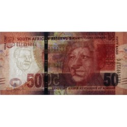 Afrique du Sud - Pick 135 - 50 rand - Série AT C - 2012 - Etat : NEUF