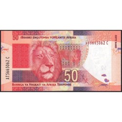Afrique du Sud - Pick 135 - 50 rand - Série AT C - 2012 - Etat : NEUF