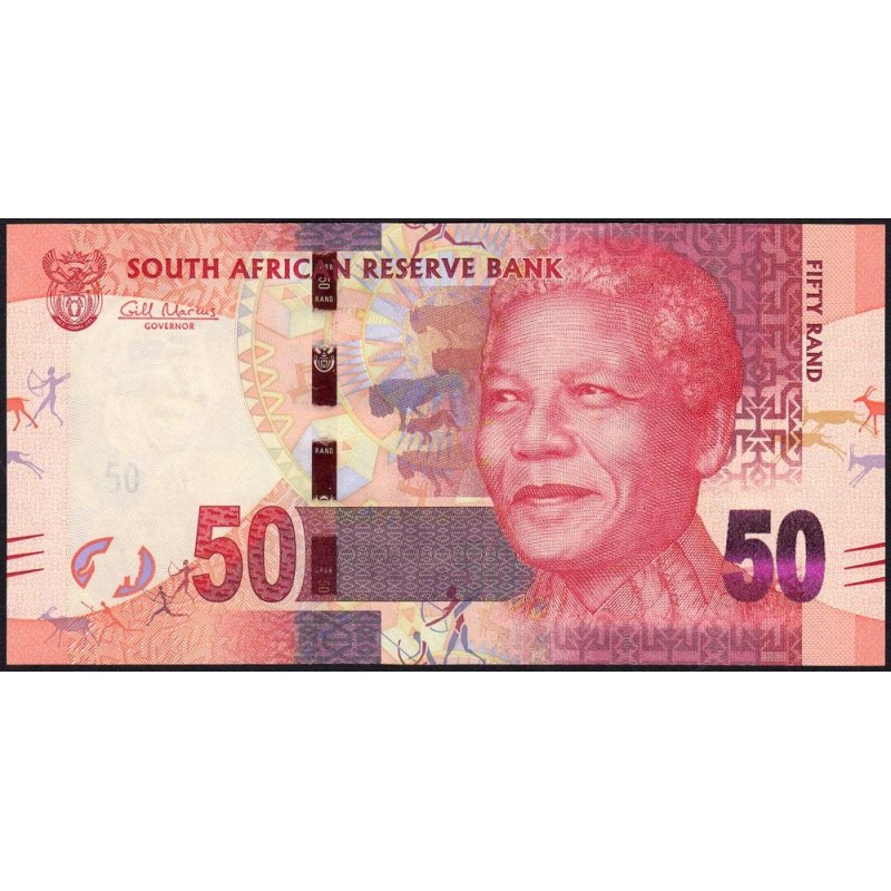Afrique du Sud - Pick 135 - 50 rand - Série BB C - 2012 - Etat : NEUF