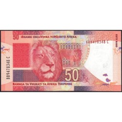Afrique du Sud - Pick 135 - 50 rand - Série BB C - 2012 - Etat : NEUF