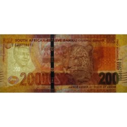 Afrique du Sud - Pick 137 - 200 rand - Série AP E - 2012 - Etat : NEUF