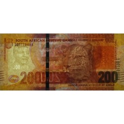 Afrique du Sud - Pick 137 - 200 rand - Série BH E - 2012 - Etat : NEUF