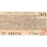 Roumanie - Paire de coupons - 89,35 francs - 1946-1947 - Etat : TTB