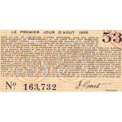 Roumanie - Ensemble de 4 coupons - 89,35 francs - 1950-1956- Etat : SUP