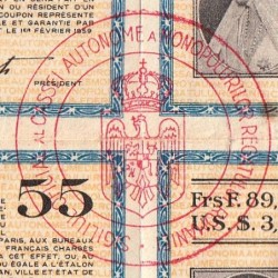 Roumanie - Ensemble de 4 coupons - 89,35 francs - 1951-1957- Etat : TTB