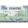 Indochine Française - Cambodge - Pick 94 - 1 piastre - Série W6 - 1954 - Etat : TTB+