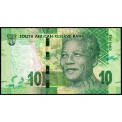 Afrique du Sud - Pick 138b - 10 rand - Série NM A - 2015 - Etat : TTB