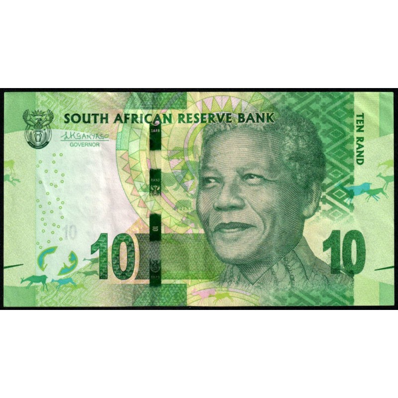 Afrique du Sud - Pick 138b - 10 rand - Série NM A - 2015 - Etat : TTB