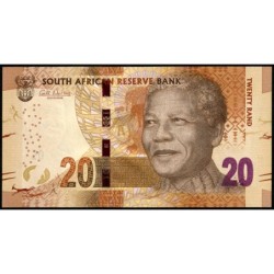 Afrique du Sud - Pick 139a - 20 rand - Série EC B - 2013 - Etat : NEUF