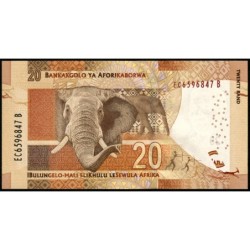 Afrique du Sud - Pick 139a - 20 rand - Série EC B - 2013 - Etat : NEUF