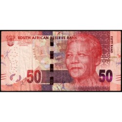 Afrique du Sud - Pick 140b - 50 rand - Série HR C - 2015 - Etat : TB+