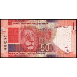 Afrique du Sud - Pick 140b - 50 rand - Série HR C - 2015 - Etat : TB+