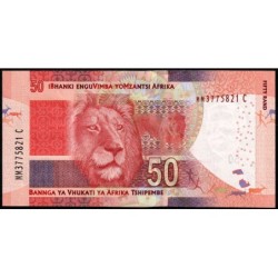 Afrique du Sud - Pick 140b - 50 rand - Série MM C - 2015 - Etat : SPL