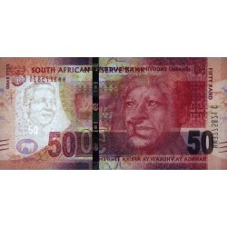 Afrique du Sud - Pick 140b - 50 rand - Série MM C - 2015 - Etat : SPL