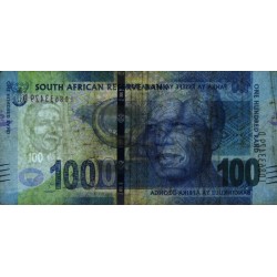 Afrique du Sud - Pick 141a - 100 rand - Série LD D - 2013 - Etat : TB