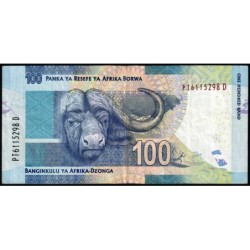 Afrique du Sud - Pick 141b - 100 rand - Série PT D - 2015 - Etat : TTB