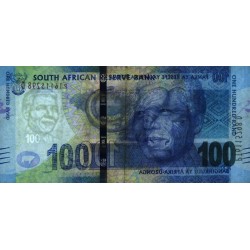 Afrique du Sud - Pick 141b - 100 rand - Série PT D - 2015 - Etat : TTB