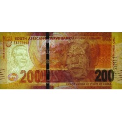 Afrique du Sud - Pick 142b - 200 rand - Série LJ E - 2015 - Etat : TTB+