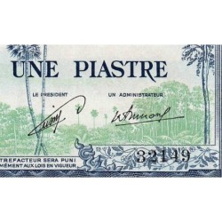 Indochine Française - Laos - Pick 100 - 1 piastre - Série Z3 - 1954 - Etat : SPL