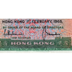 Hong Kong - HSBC - Pick 182e_1 - 10 dollars - Série KE - 01/02/1965 - Etat : TTB+