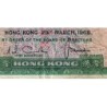Hong Kong - HSBC - Pick 182f_1 - 10 dollars - Série MD - 20/03/1968 - Etat : TB-