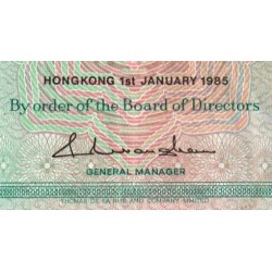 Hong Kong - HSBC - Pick 191a_1 - 10 dollars - Série CA - 01/01/1985 - Etat : TTB