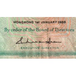 Hong Kong - HSBC - Pick 191b - 10 dollars - Série QR - 01/01/1988 - Etat : TB