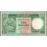 Hong Kong - HSBC - Pick 191b - 10 dollars - Série SZ - 01/01/1988 - Etat : TTB