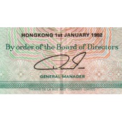 Hong Kong - HSBC - Pick 191c_4 - 10 dollars - Série YD - 01/01/1992 - Etat : TTB+