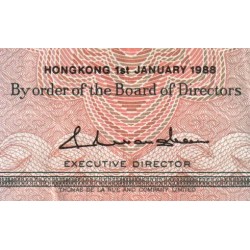Hong Kong - HSBC - Pick 193b - 50 dollars - Série AX - 01/01/1988 - Etat : TTB