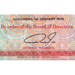 Hong Kong - HSBC - Pick 198b - 100 dollars - Série KN - 01/01/1990 - Etat : TB+