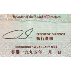 Hong Kong - HSBC Limited - Pick 201a_2 - 20 dollars - Série CX - 01/01/1994 - Etat : SUP+
