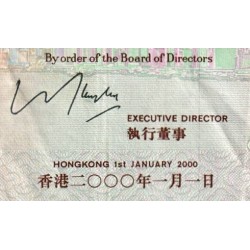 Hong Kong - HSBC Limited - Pick 201d_3 - 20 dollars - Série NT - 01/01/2000 - Etat : TTB
