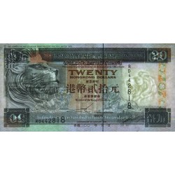 Hong Kong - HSBC Limited - Pick 201d_4 - 20 dollars - Série RD - 01/01/2001 - Etat : TTB