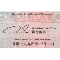 Hong Kong - HSBC Limited - Pick 202a_2 - 50 dollars - Série BH - 01/01/1994 - Etat : SUP