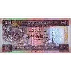 Hong Kong - HSBC Limited - Pick 202a_2 - 50 dollars - Série BH - 01/01/1994 - Etat : SUP