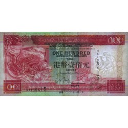 Hong Kong - HSBC Limited - Pick 203c_2 - 100 dollars - Série HA - 01/01/2000 - Etat : TTB+