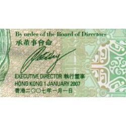 Hong Kong - HSBC Limited - Pick 208d - 50 dollars - Série CX - 01/01/2007 - Etat : SPL