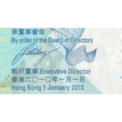 Hong Kong - HSBC Limited - Pick 212a - 20 dollars - Série AV - 01/01/2010 - Etat : NEUF